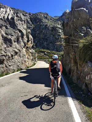 Cykel Sa Calobra, inkl buss t Coma Café - Mallorca