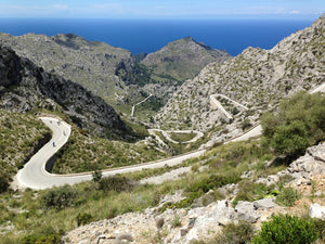 Cykel Sa Calobra, inkl buss t Coma Café - Mallorca