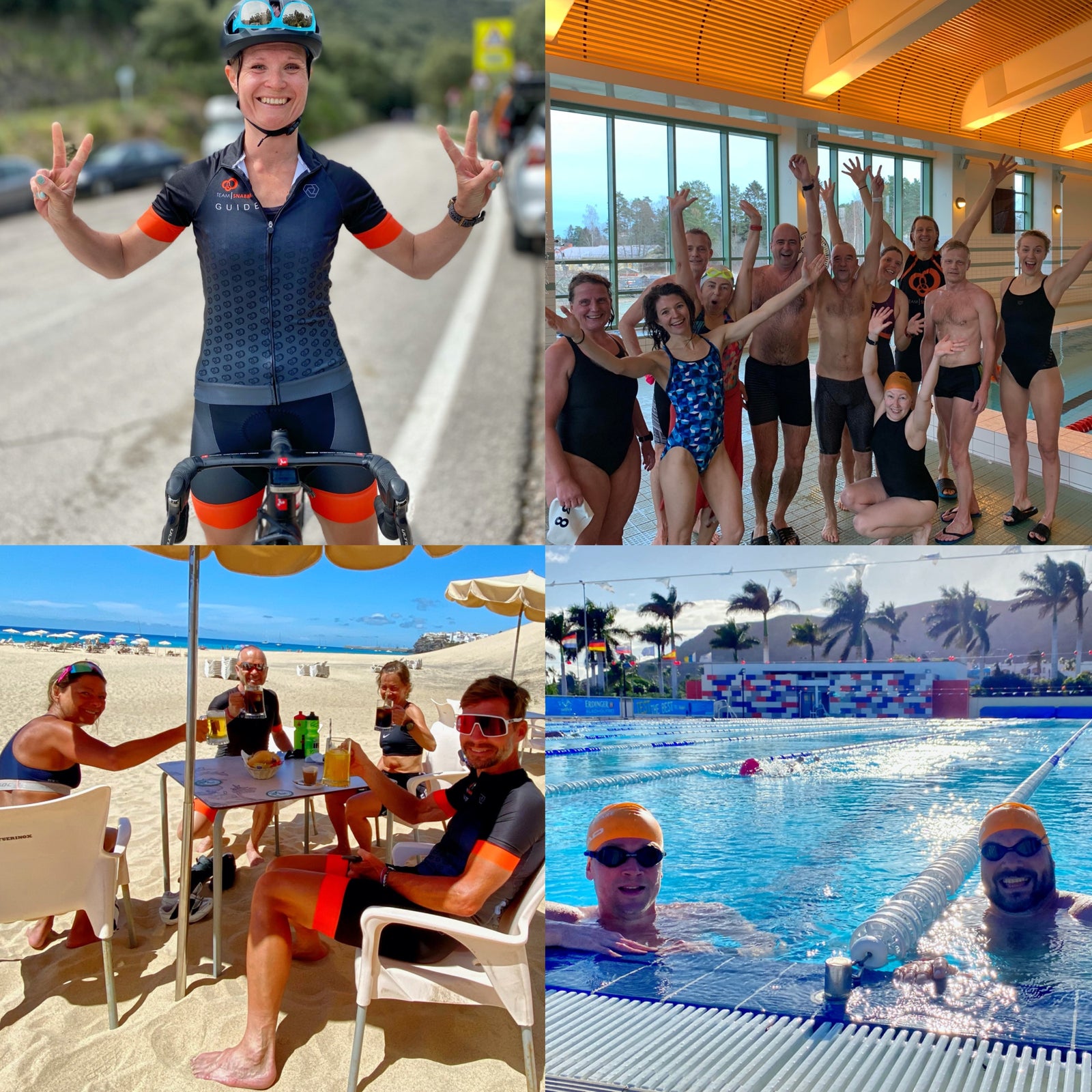 På G: 2 cykel- & 2 simresor!