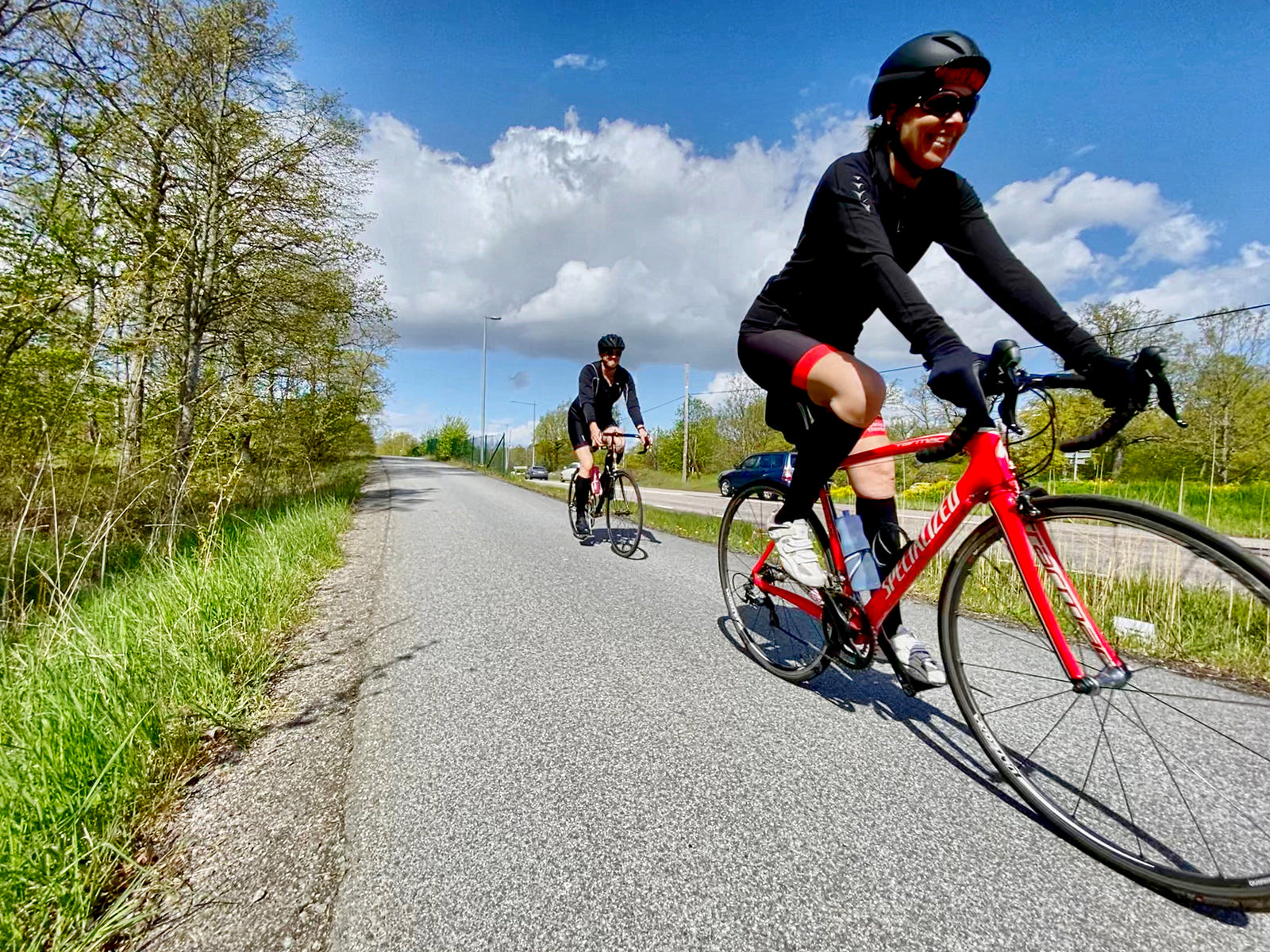 Trippla träningsevent i solen 24 maj
