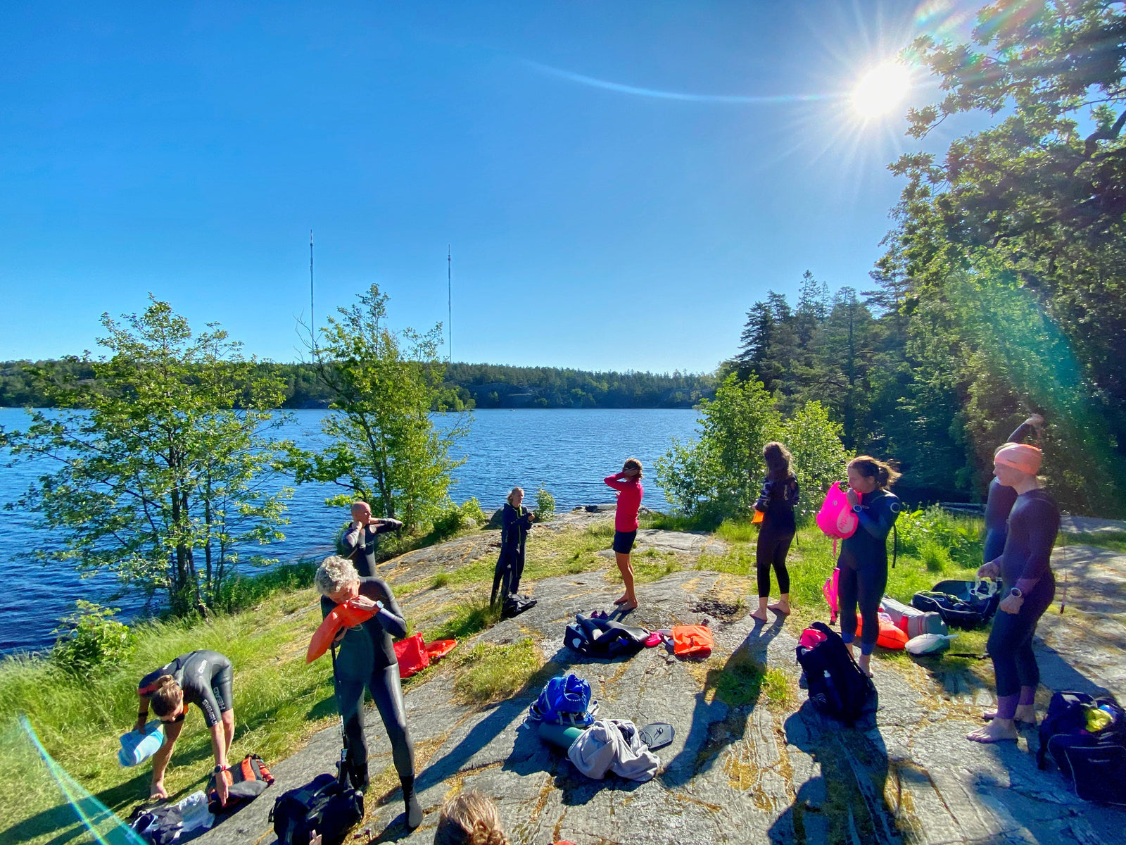 Allsidig simträning även i sommar