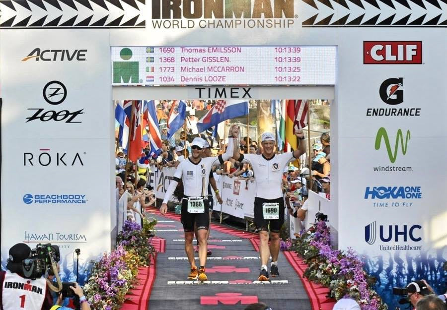 Thomas Emilsson i Kona: "Lyckades iaf springa sista halvan av maran snabbare än första"